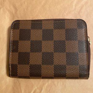 Louis Vuitton Damier Ebene Zippy Coin Purse